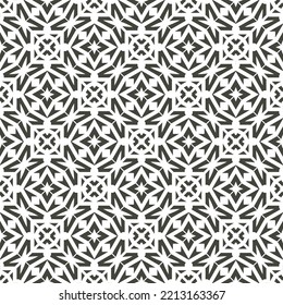 Abstract geometric pattern. A seamless background, vintage texture.