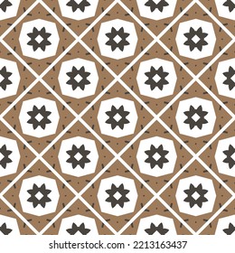 Abstract geometric pattern. A seamless background, vintage texture.