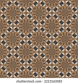 Abstract geometric pattern. A seamless background, vintage texture.