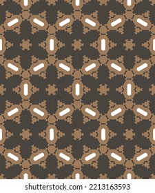 Abstract geometric pattern. A seamless background, vintage texture.