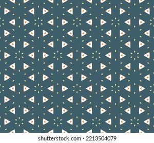 Abstract geometric pattern. A seamless background, vintage texture.