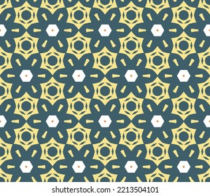 Abstract geometric pattern. A seamless background, vintage texture.