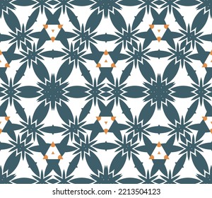 Abstract geometric pattern. A seamless background, vintage texture.
