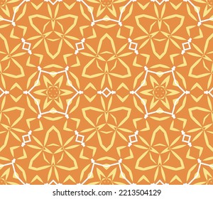 Abstract geometric pattern. A seamless background, vintage texture.