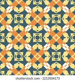 Abstract geometric pattern. A seamless background, vintage texture.
