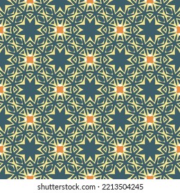 Abstract geometric pattern. A seamless background, vintage texture.