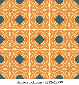 Abstract geometric pattern. A seamless background, vintage texture.
