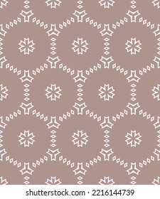 Abstract geometric pattern. A seamless background, vintage texture.