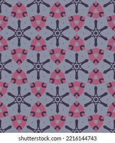 Abstract geometric pattern. A seamless background, vintage texture.