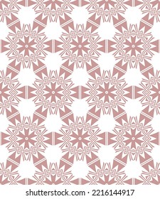 Abstract geometric pattern. A seamless background, vintage texture.