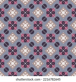 Abstract geometric pattern. A seamless background, vintage texture.