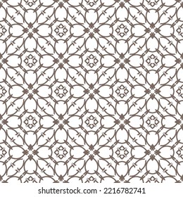Abstract geometric pattern. A seamless background, vintage texture.