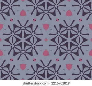 Abstract geometric pattern. A seamless background, vintage texture.