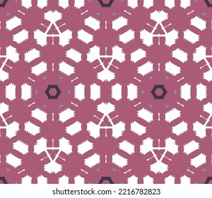 Abstract geometric pattern. A seamless background, vintage texture.