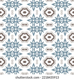 Abstract geometric pattern. A seamless background, vintage texture.