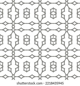 Abstract geometric pattern. A seamless background, vintage texture.