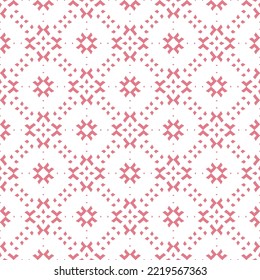 Abstract geometric pattern. A seamless background, vintage texture.