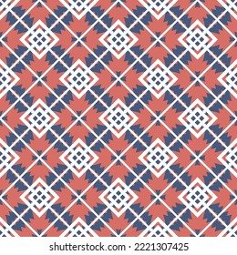 Abstract geometric pattern. A seamless background, vintage texture.