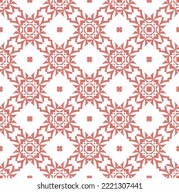 Abstract geometric pattern. A seamless background, vintage texture.