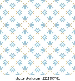 Abstract geometric pattern. A seamless background, vintage texture.