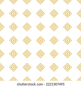 Abstract geometric pattern. A seamless background, vintage texture.