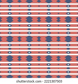 Abstract geometric pattern. A seamless background, vintage texture.