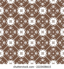 Abstract geometric pattern. A seamless background, vintage texture.