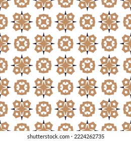 Abstract geometric pattern. A seamless background, vintage texture.