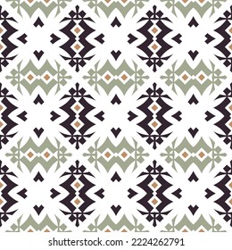 Abstract geometric pattern. A seamless background, vintage texture.
