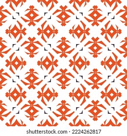 Abstract geometric pattern. A seamless background, vintage texture.