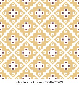 Abstract geometric pattern. A seamless background, vintage texture.