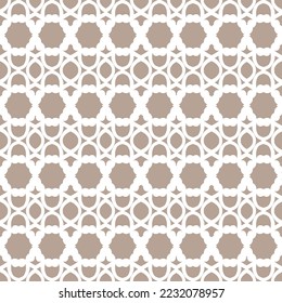 Abstract geometric pattern. A seamless background, vintage texture.