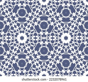 Abstract geometric pattern. A seamless background, vintage texture.