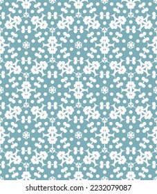 Abstract geometric pattern. A seamless background, vintage texture.