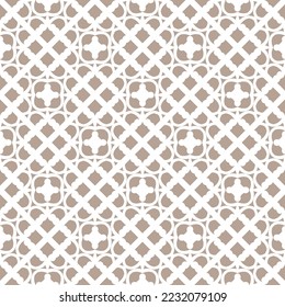 Abstract geometric pattern. A seamless background, vintage texture.
