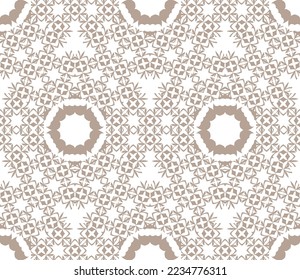 Abstract geometric pattern. A seamless background, vintage texture.