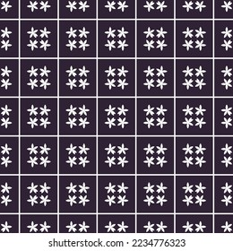 Abstract geometric pattern. A seamless background, vintage texture.