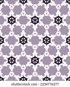 Abstract geometric pattern. A seamless background, vintage texture.
