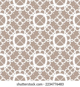 Abstract geometric pattern. A seamless background, vintage texture.