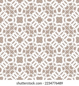 Abstract geometric pattern. A seamless background, vintage texture.