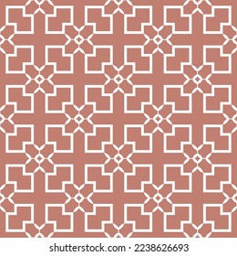 Abstract geometric pattern. A seamless background, vintage texture.