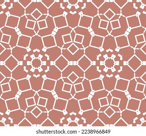 Abstract geometric pattern. A seamless background, vintage texture.