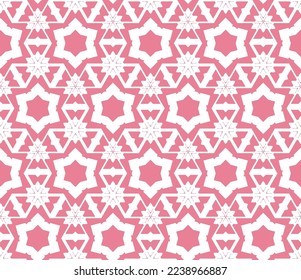 Abstract geometric pattern. A seamless background, vintage texture.