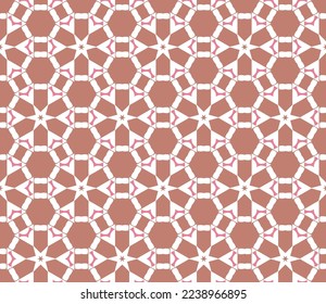Abstract geometric pattern. A seamless background, vintage texture.
