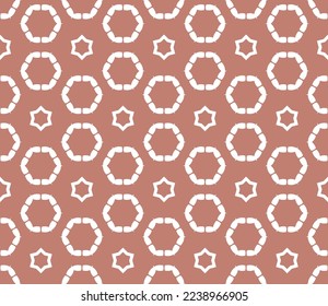 Abstract geometric pattern. A seamless background, vintage texture.