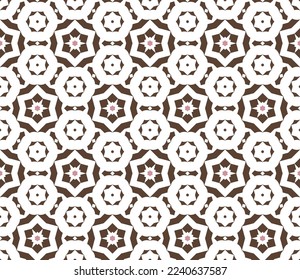 Abstract geometric pattern. A seamless background, vintage texture.
