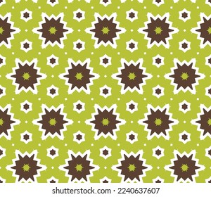 Abstract geometric pattern. A seamless background, vintage texture.