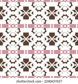 Abstract geometric pattern. A seamless background, vintage texture.