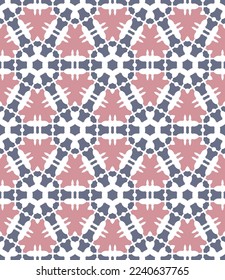 Abstract geometric pattern. A seamless background, vintage texture.