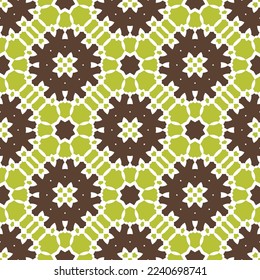 Abstract geometric pattern. A seamless background, vintage texture.